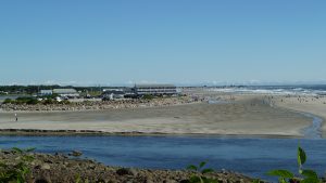 Plage Ogunquit à marée basse(crédit photo Phrenssynnes)