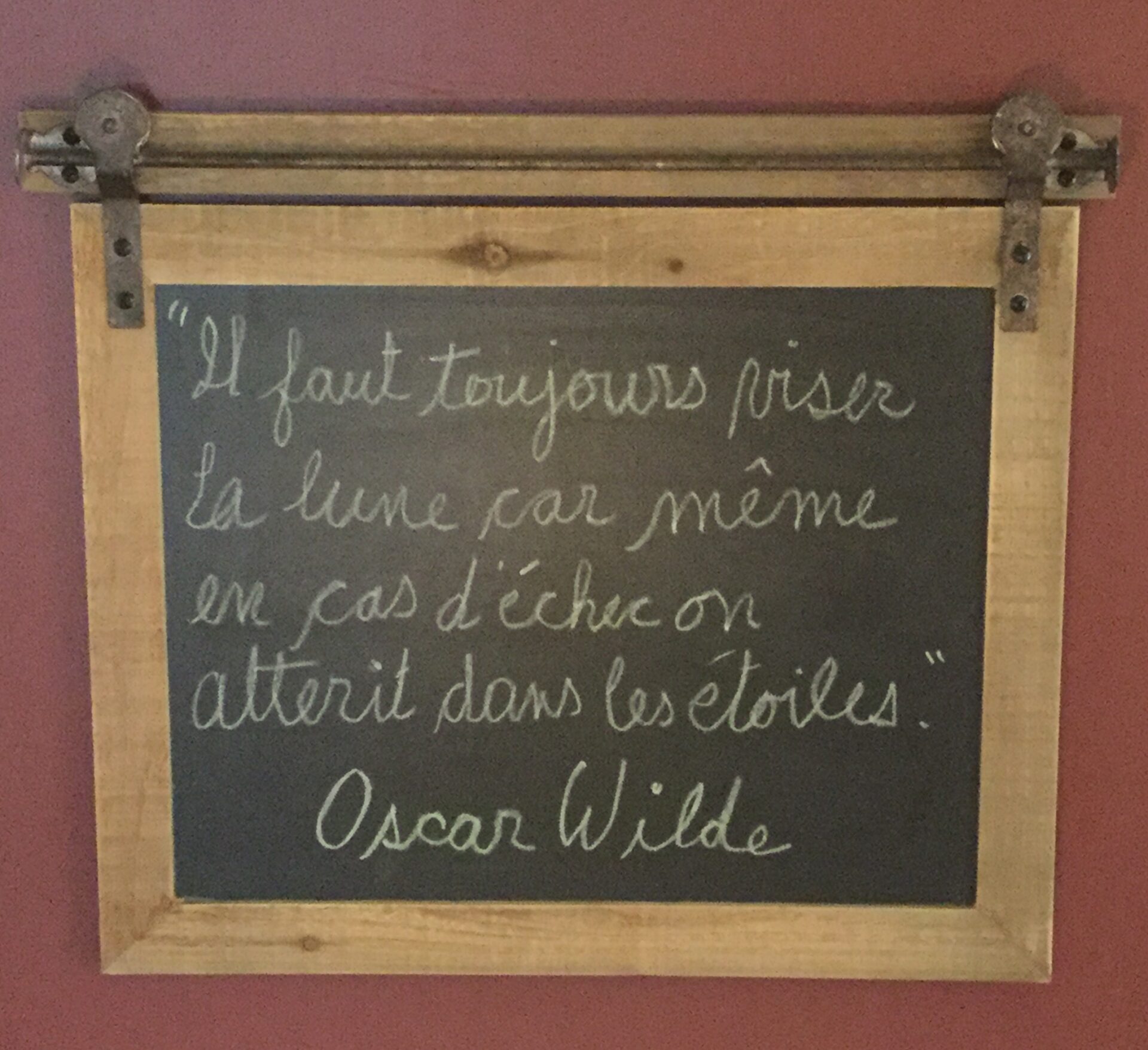 Citation Oscar Wilde (crédit photo Phrenssynnes)