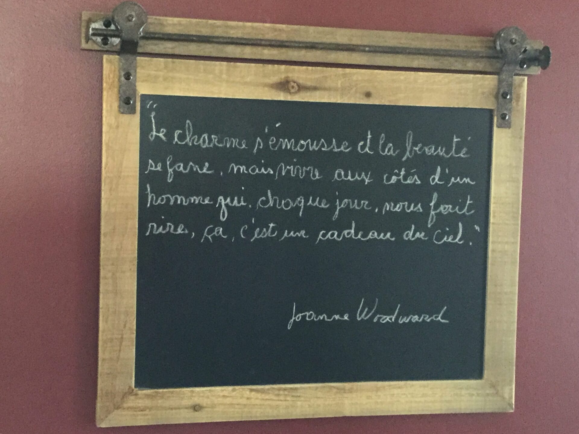 Joanne Woodward en français (crédit photo Phrenssynnes)