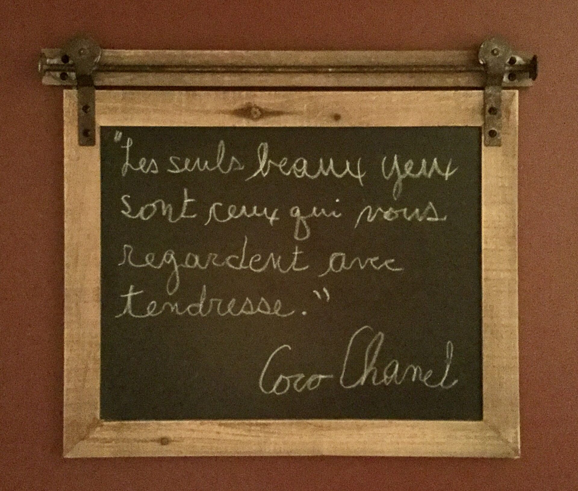 Coco Chanel a encore raison!