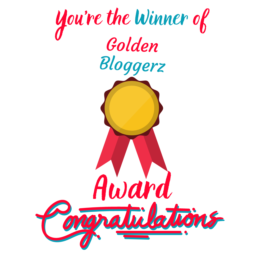 Quel plaisir, j’ai été nommé pour le Golden Bloggerz Award. Un gros merci!