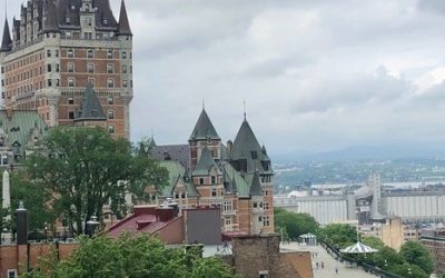 Émouvante promenade dans un lieu historique de la ville de Québec un soir d&rsquo;été