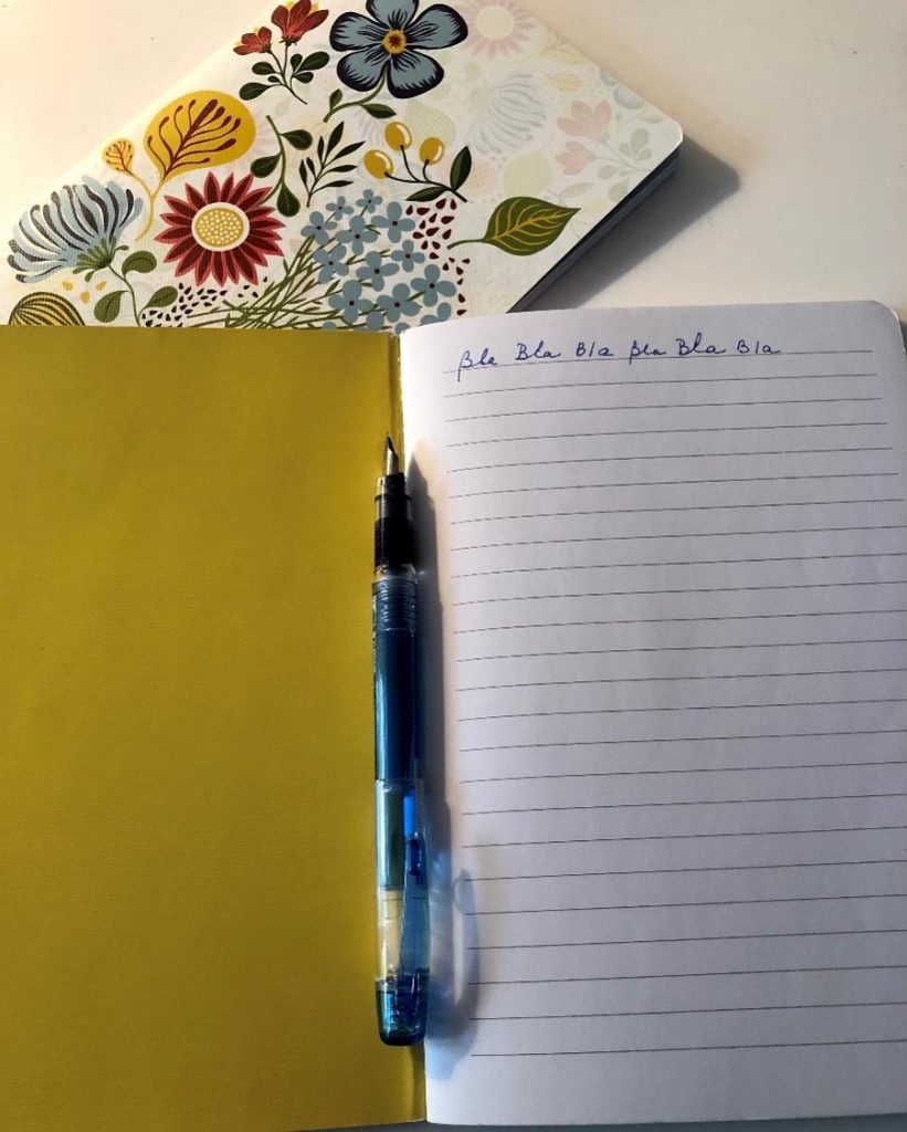 Cahier d'écriture