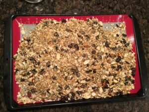 Granola sortant du four (crédit photo Phrenssynnes)