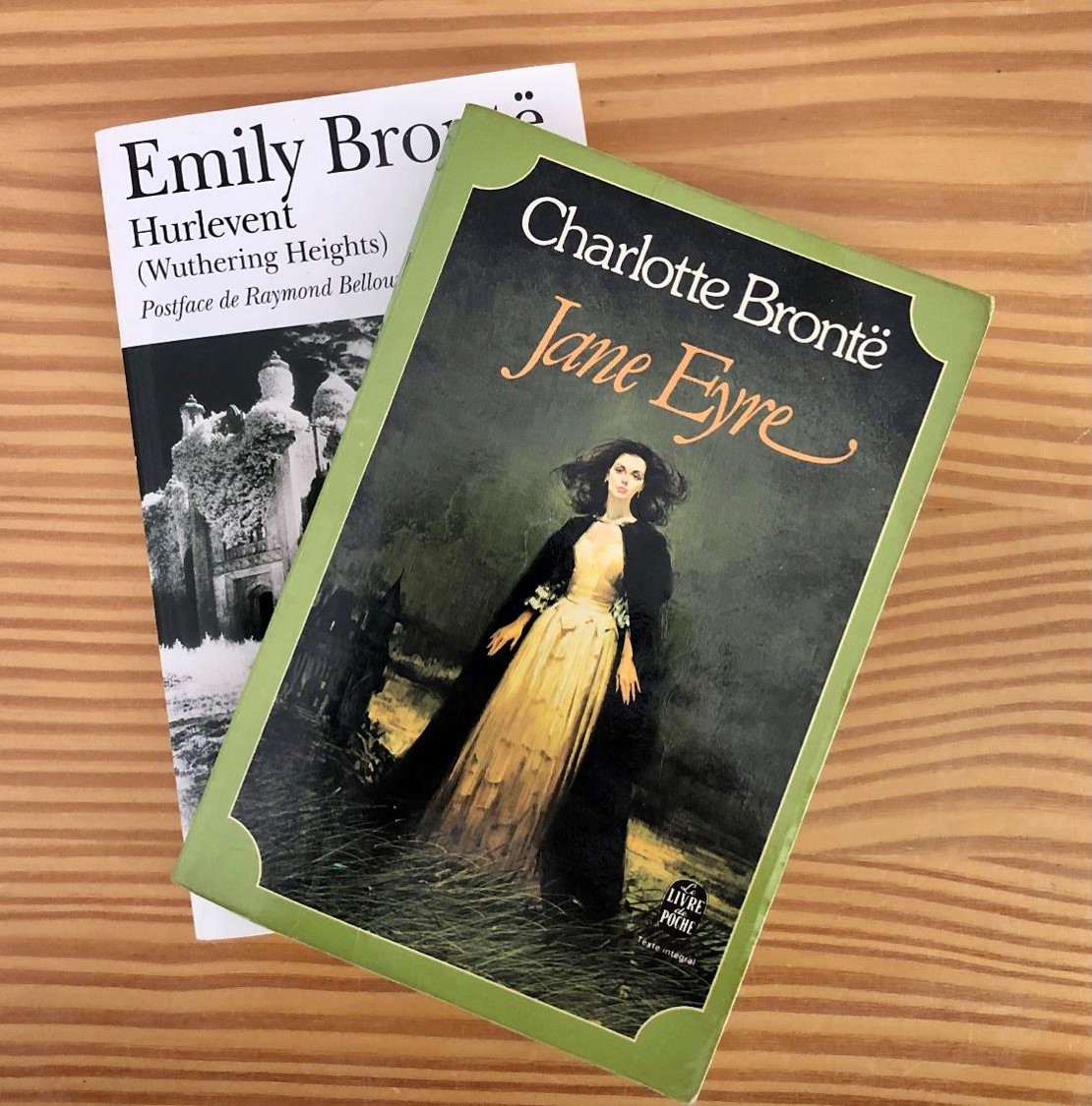 Jane Eyre et Hurlevent (crédit photo de Phrenssynnes)