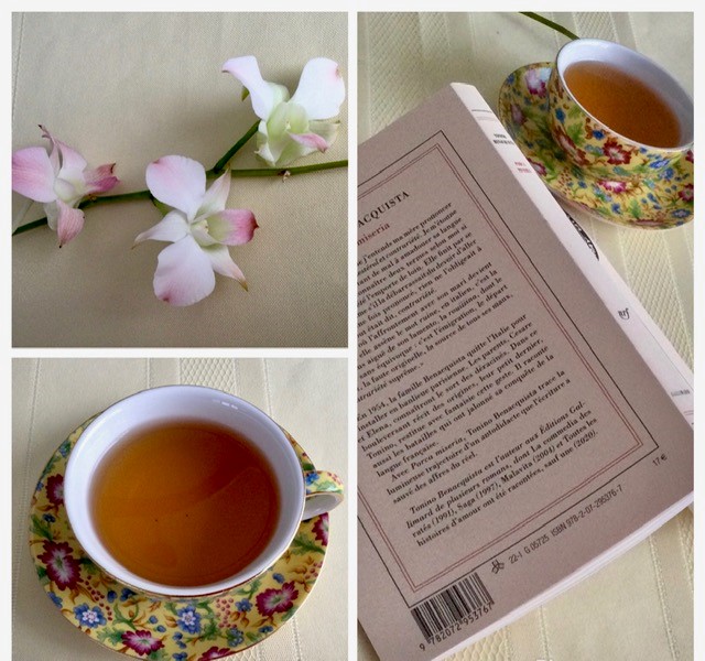 Trio livre, thé et fleurs (crédit photo Phrenssynnes)