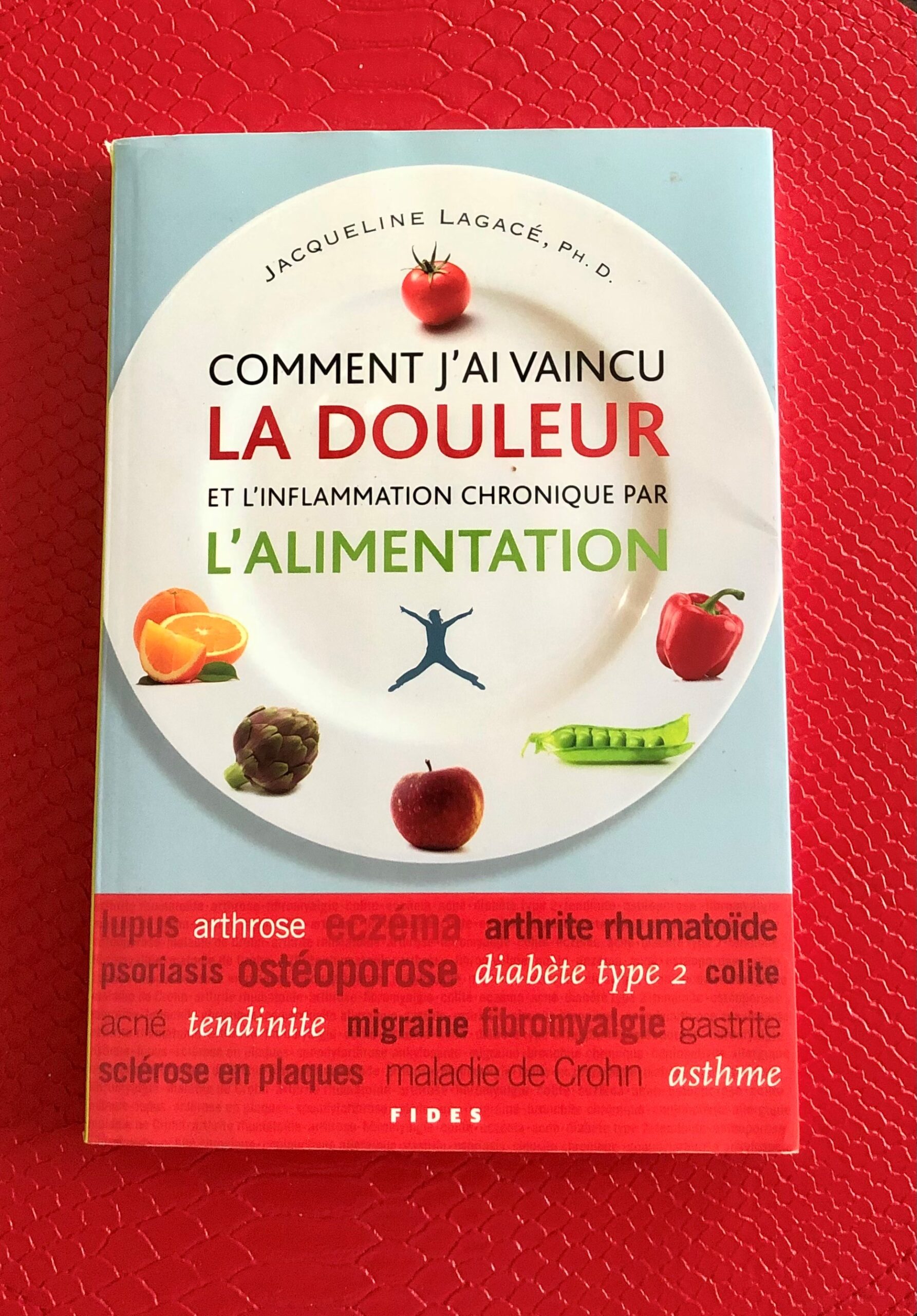 Jacqueline Lagacé's book (credit photo Phrenssynnes)