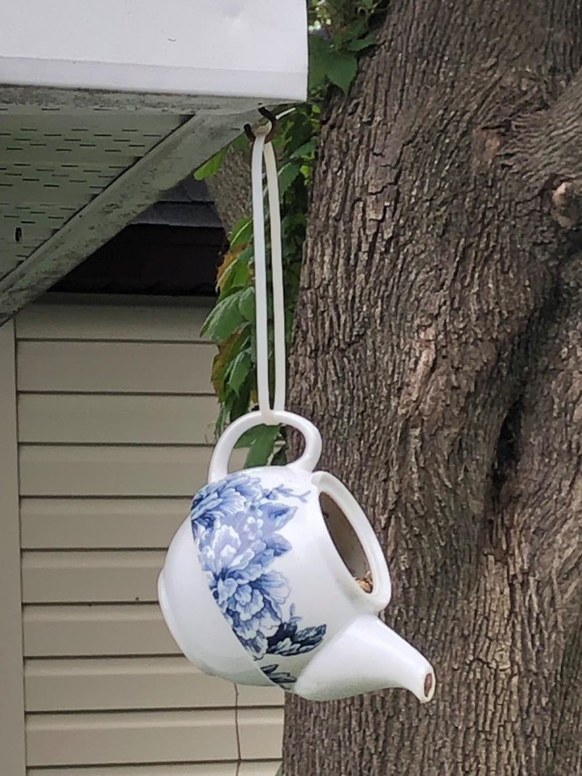 Teapot in the garden (credit photo Phrenssynnes)