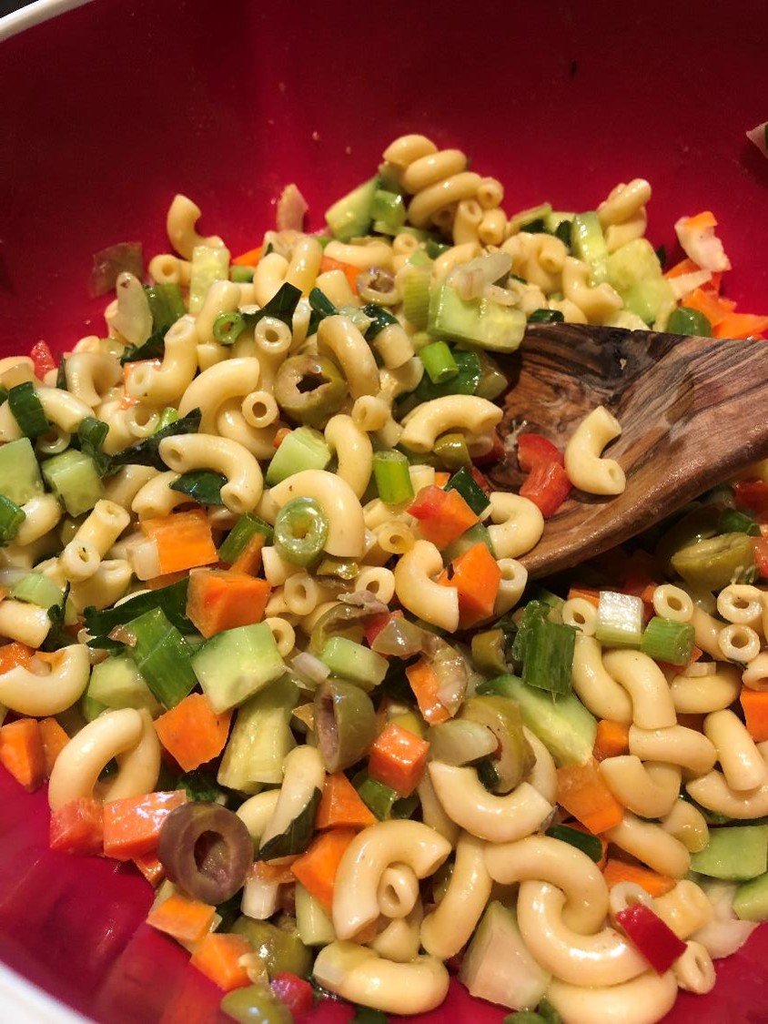 Salade de macaroni (crédit photo Phrenssynnes)