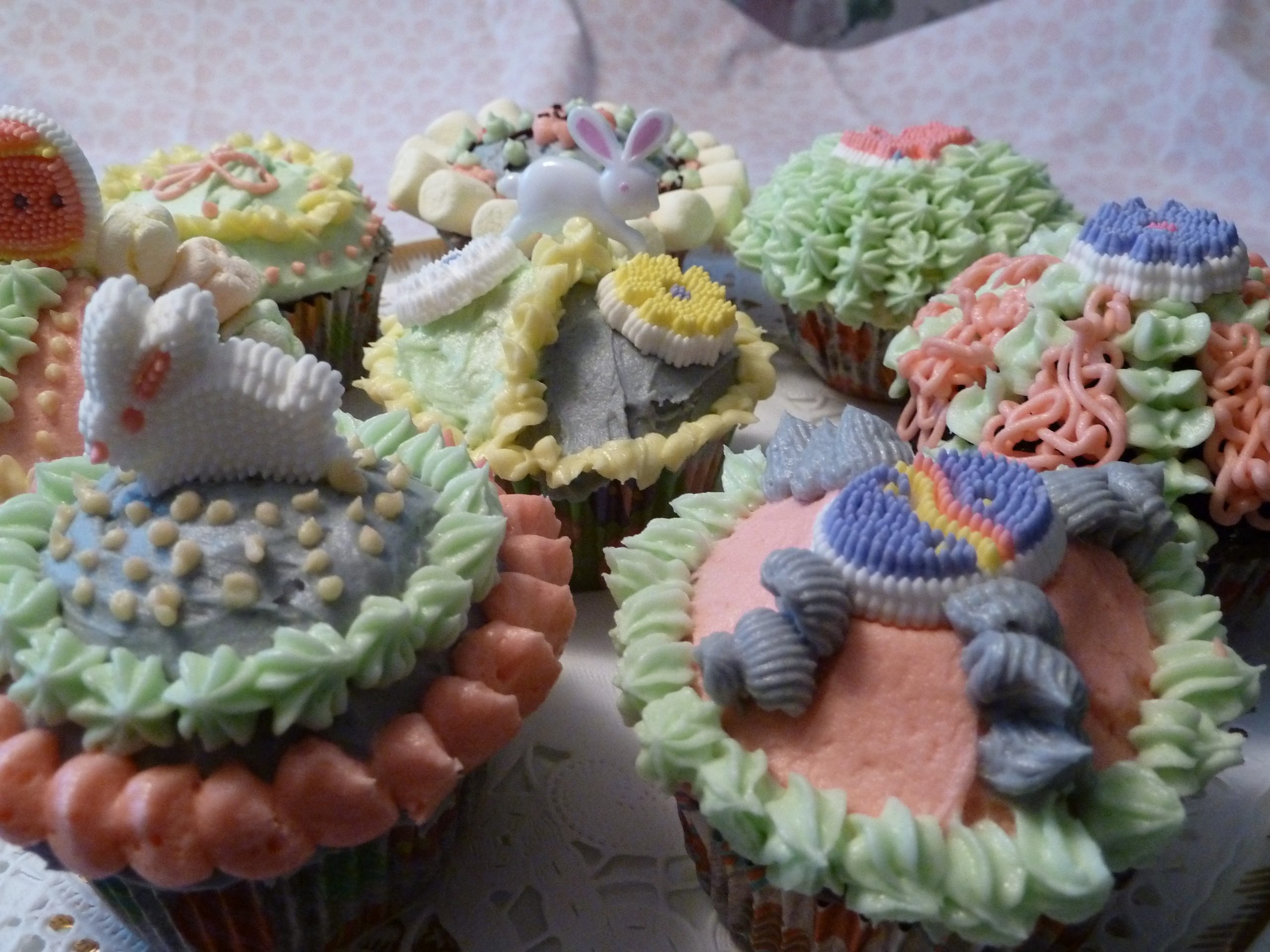 Easter cupcakes (credit photo Phrenssynnes)