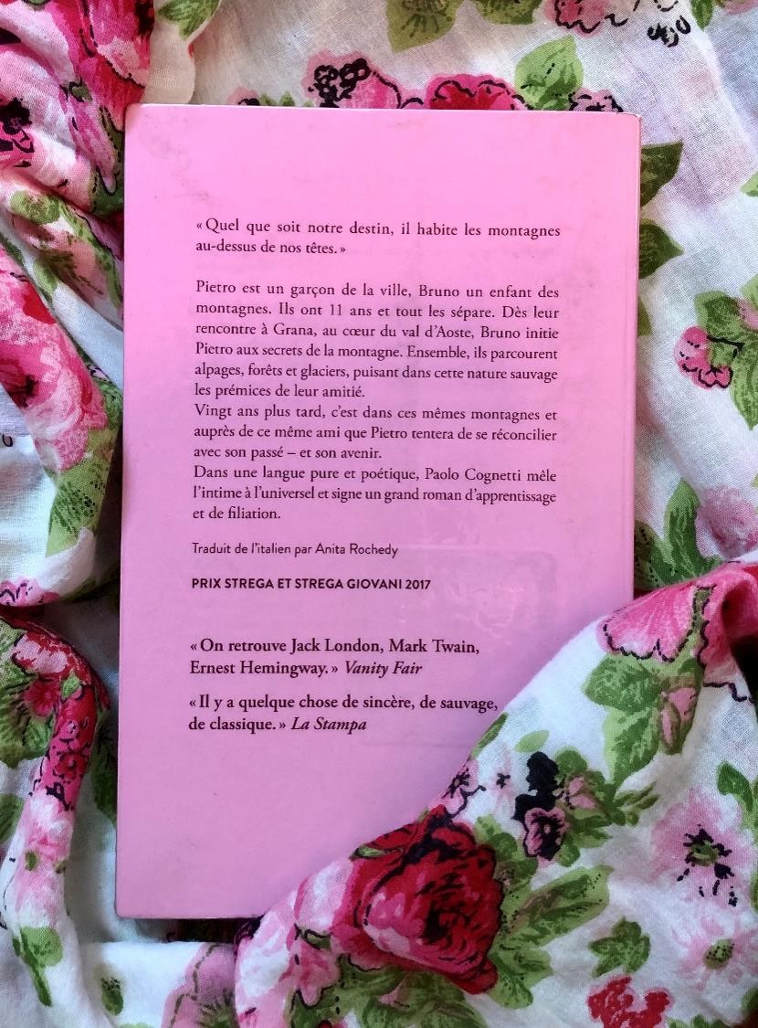 Quatrième de couverture  Les huit montagnes (crédit photo Phrenssynnes)