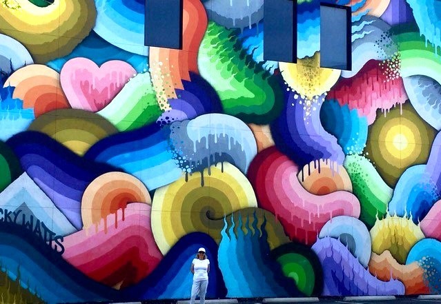 Murale à St-Petersburg (crédit photo Lhom)