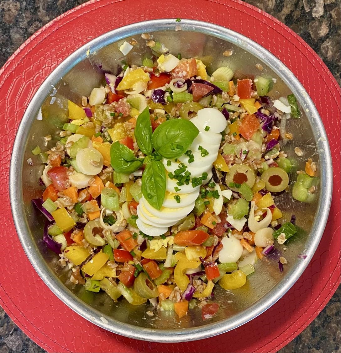 Salade de farro finale (crédit photo Phrenssynnes)