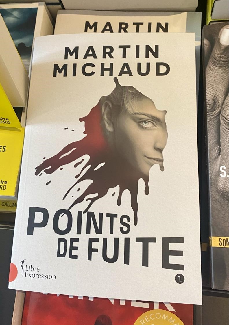 Livre de Martin Michaud (crédit photo Phrenssynnes)