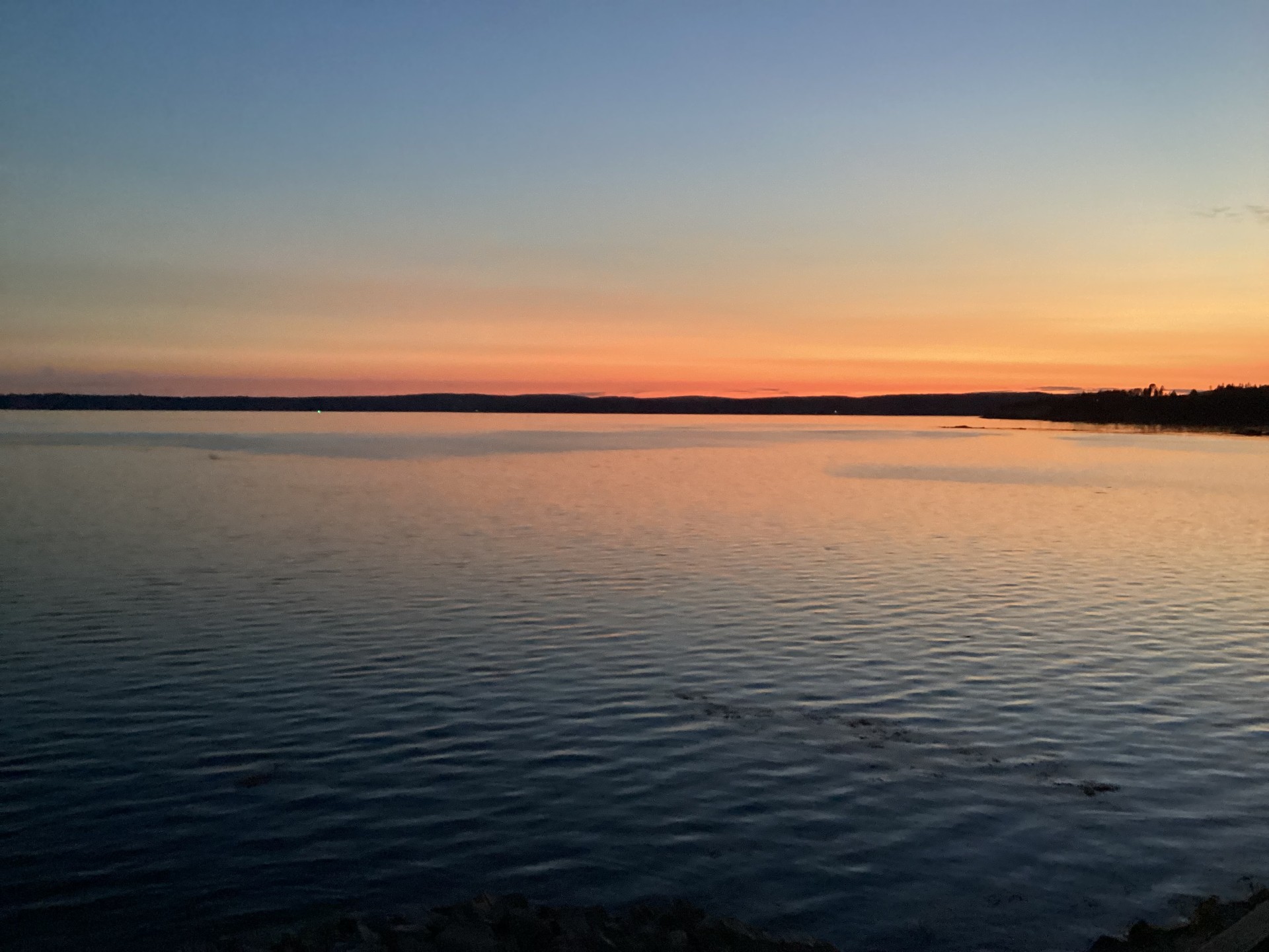 Coucher de soleil à St Andrews (crédit photo Phrenssynnes)