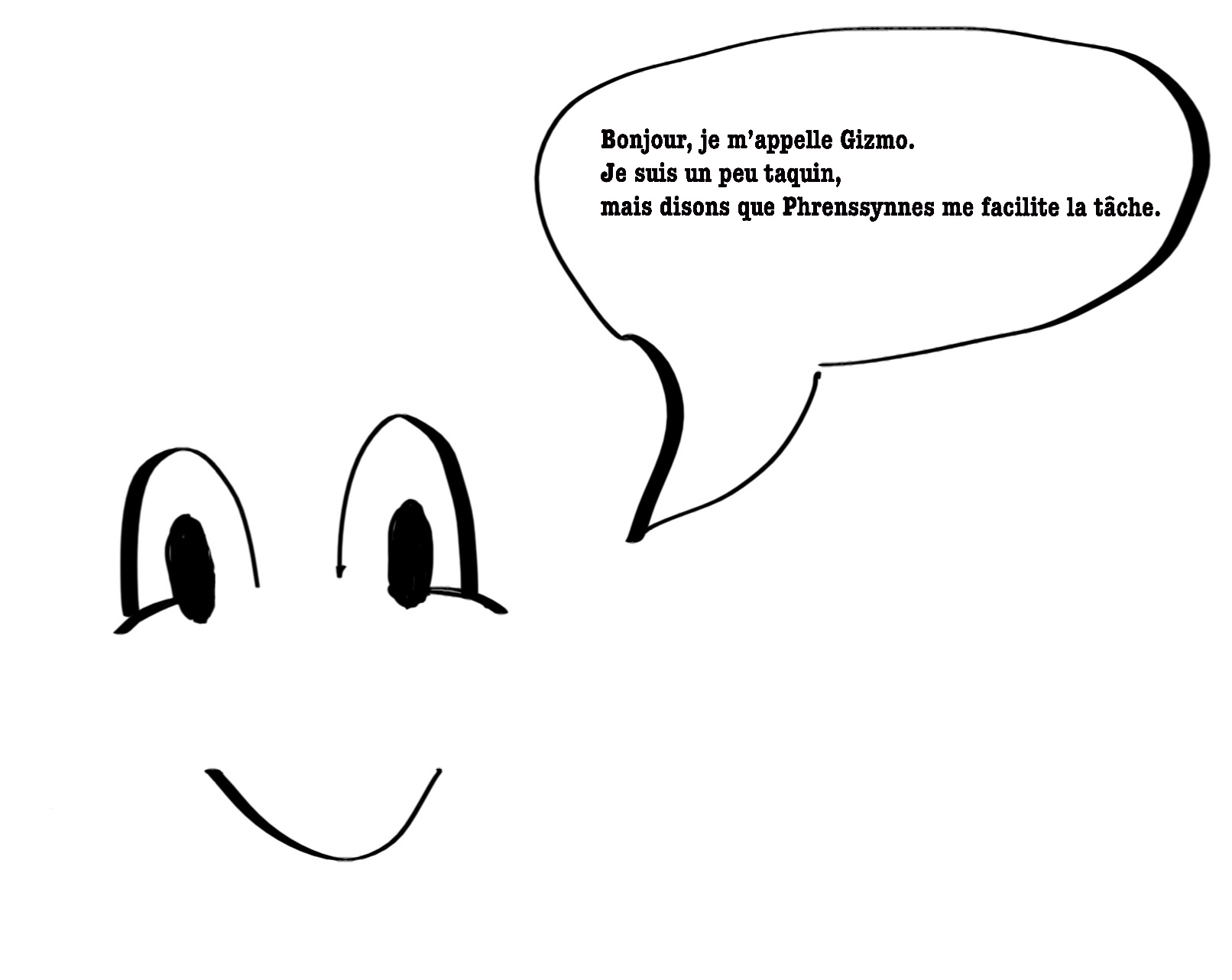 Gizmo, la mascotte du blogue © Phrenssynnes